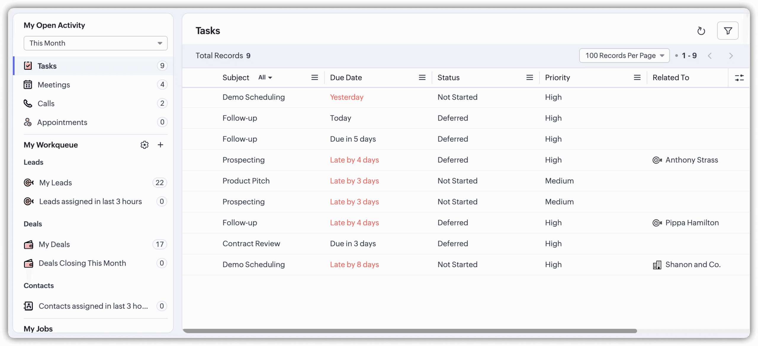 zoho crm sales insiders nowości