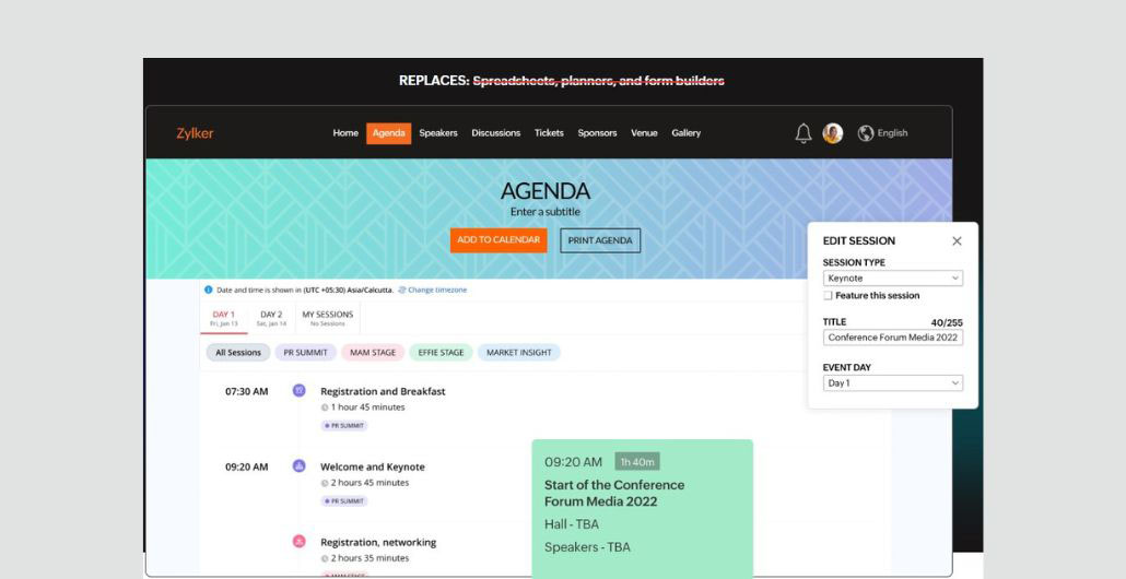 zarządzanie wydarzeniami; platforma do organizacji eventów; system rejestracji uczestników; promocja wydarzeń online;