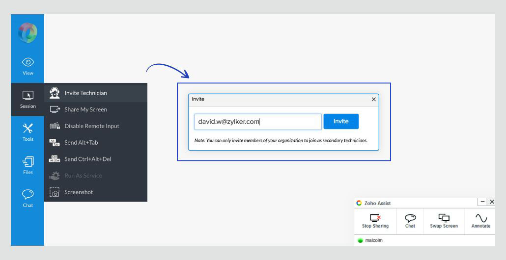 ZOHO Assist - Sales Insiders
