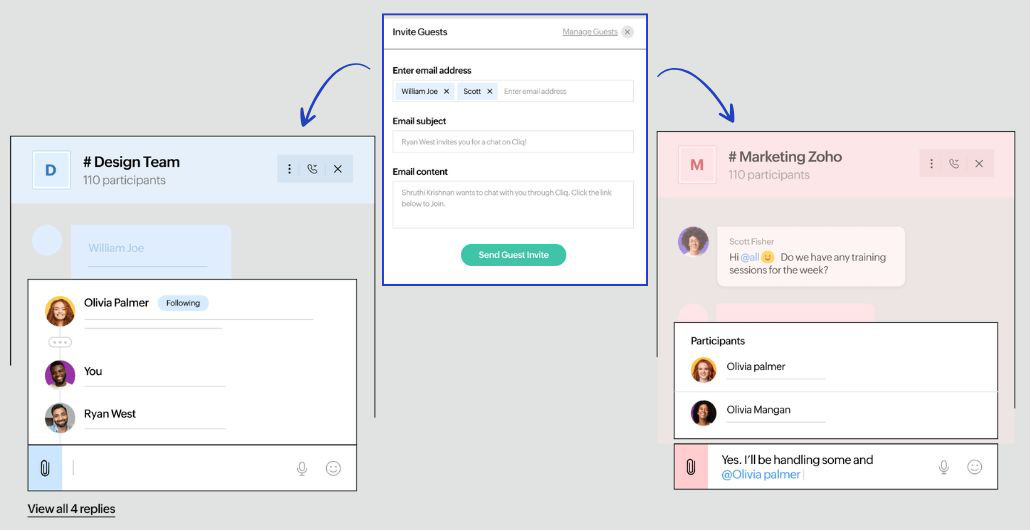 ZOHO Cliq - Sales Insiders