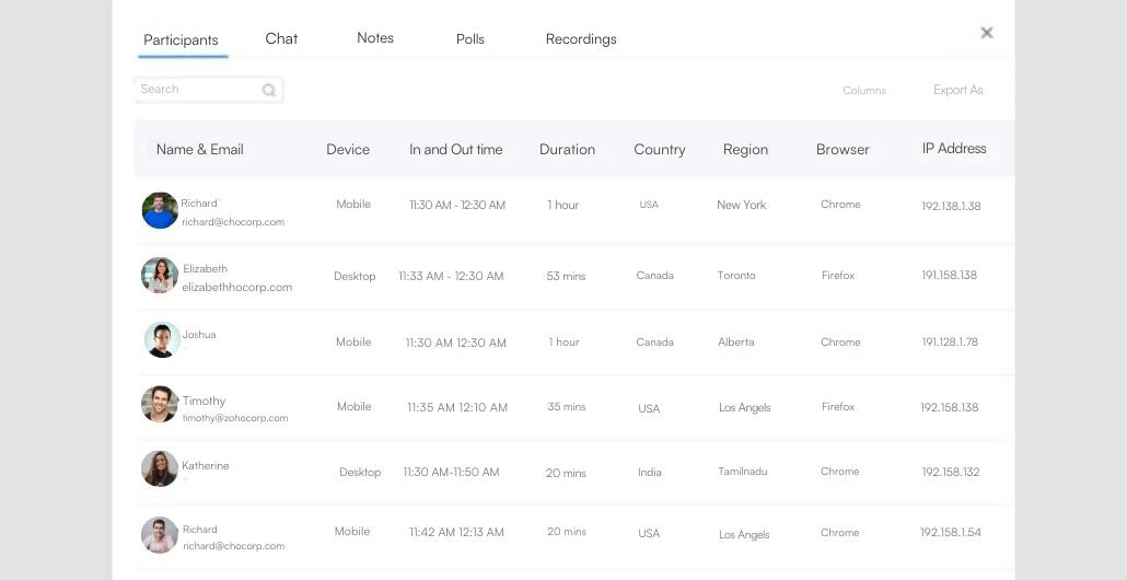 ZOHO Webinar Sales Insiders