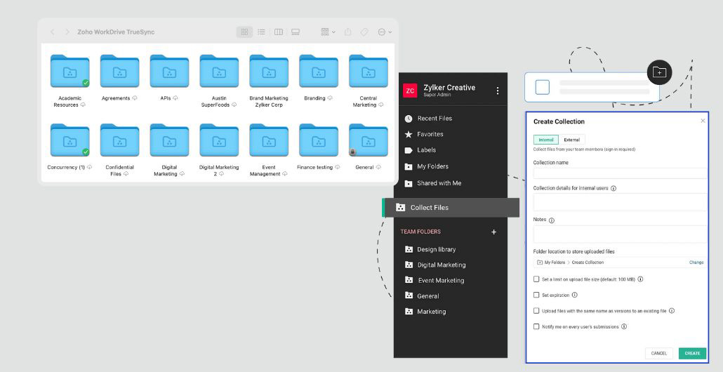 ZOHO WorkDrive - Sales Insiders