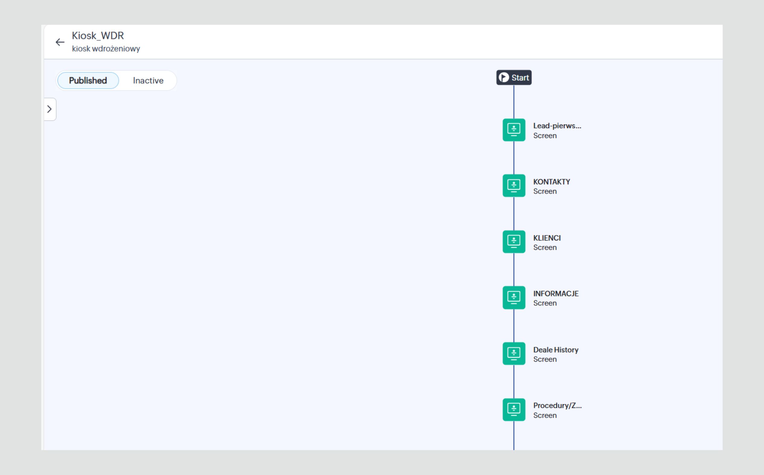Zoho CRM Kiosk
