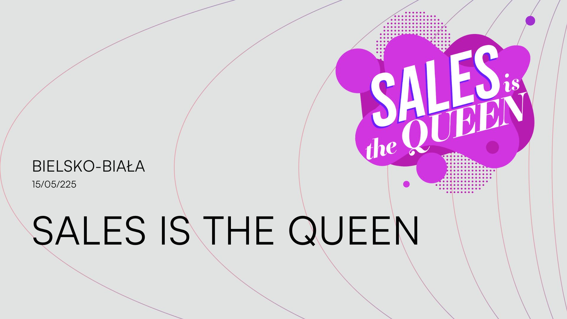Sales Insiders na konferencji Sales is the Queen — 15 maja 2025