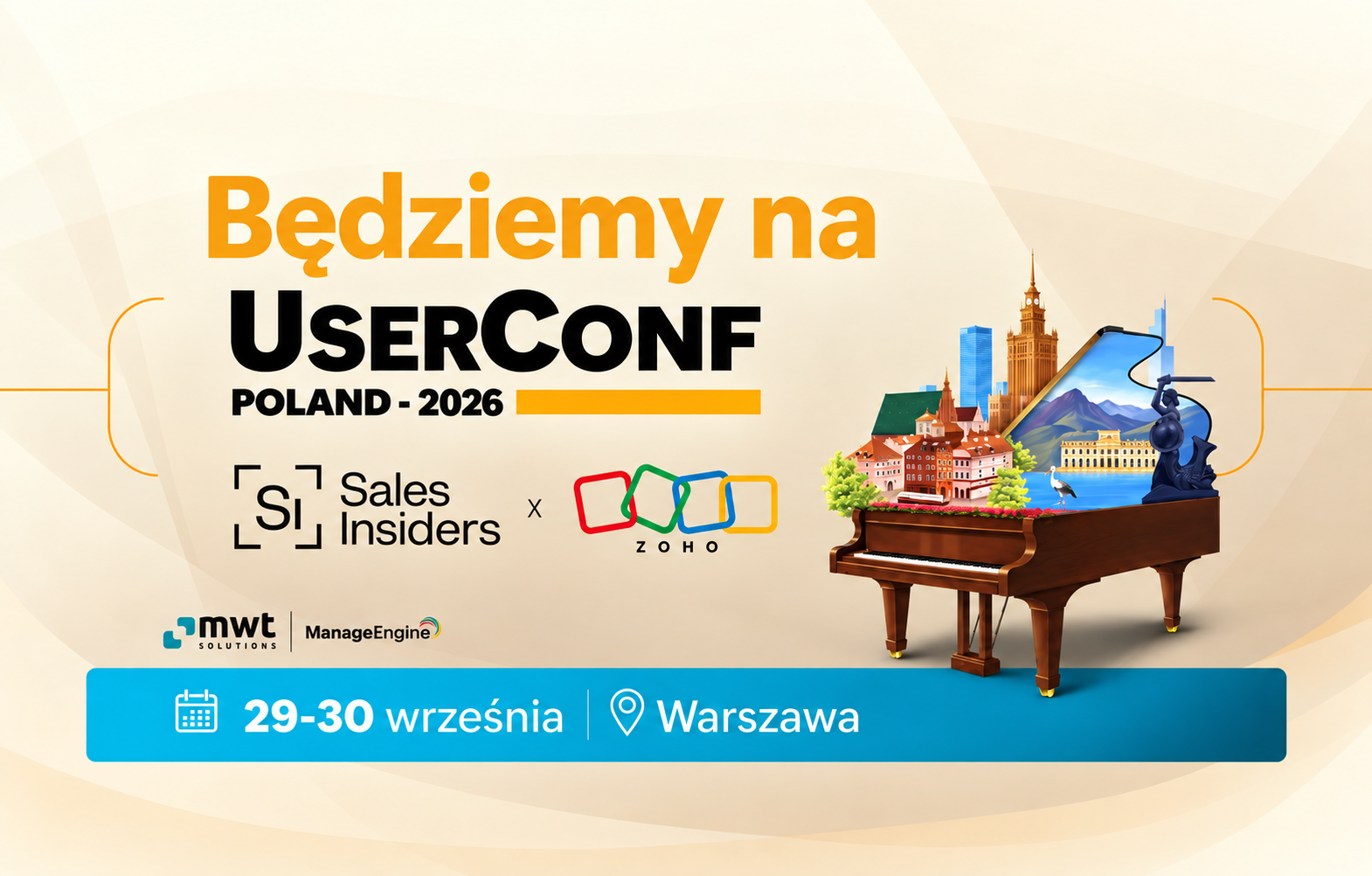 ManageEngine User Conf 2026 w Warszawie!