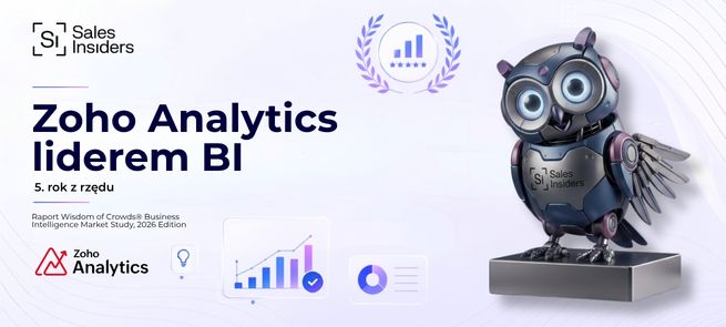 Zoho Analytics liderem Business Intelligence w raporcie Dresner 2026