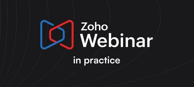 Zoho Webinar in practice